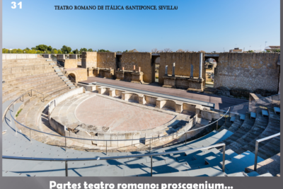 como se construia un teatro en la antigua roma
