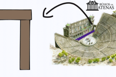 como se diferenciaba el teatro griego del romano