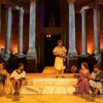 como se festejaba el arte teatral en la antigua grecia