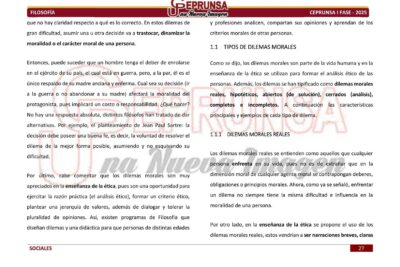 como se planteaban los dilemas eticos en las obras