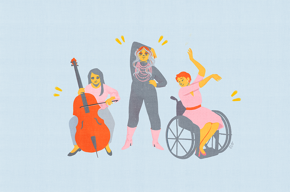 Ilustraciones para fomentar la diversidad en el teatro 8 ilustraciones para fomentar la diversidad en el teatro