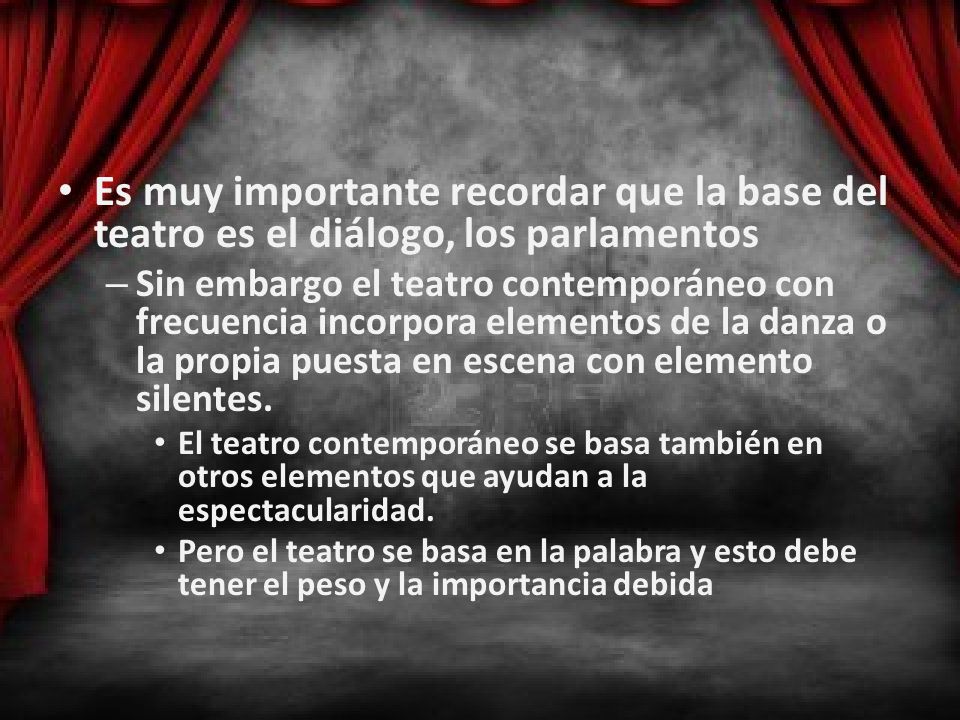 la importancia del feedback en el teatro contemporaneo