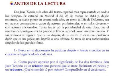 metaforas en el teatro romantico un analisis importante