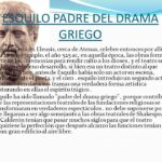 que innovaciones introdujo esquilo en el teatro griego