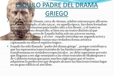 que innovaciones introdujo esquilo en el teatro griego