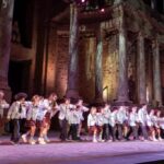 que se sabe de la escenografia en el teatro romano